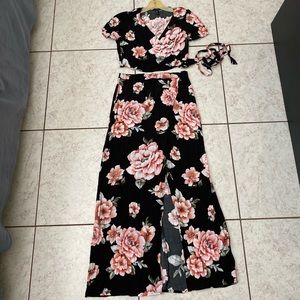 Floral Two piece set